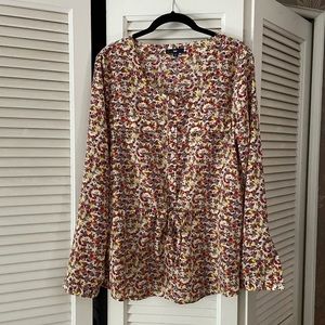 GAP floral top size MD